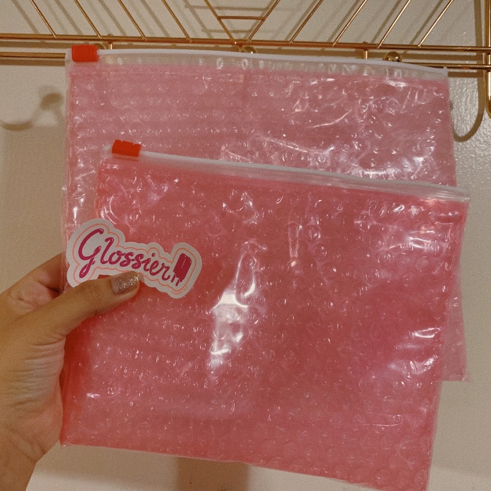 Glossier pouch bundle
